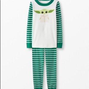 Hanna Andersson NWT Star Wars Mandalorian The Child Long Johns 6-12 Mos (70)